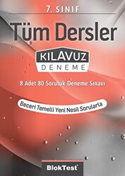 7. Sınıf Tüm Dersler Kılavuz Deneme - 1