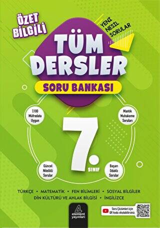 7. Sınıf Tüm Dersler Soru Bankası - 1