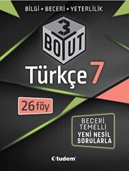 7. Sınıf Türkçe 3 Boyut - 1