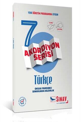 7. Sınıf Türkçe Akordiyon Serisi - 1