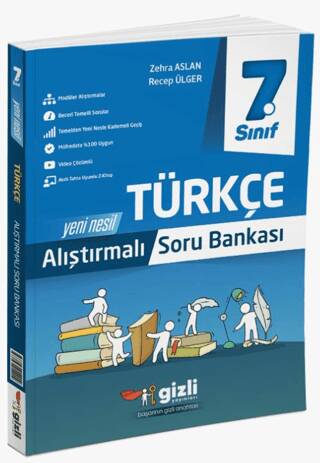 7. Sınıf Türkçe Alıştırmalı Soru Bankası - 1