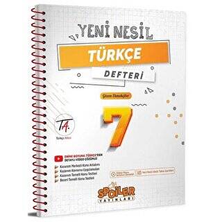 7. Sınıf Türkçe Yeni Nesil Defter - 1