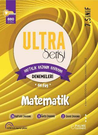 7. Sınıf Ultra Serisi Matematik Denemeleri 44 Föy - 1