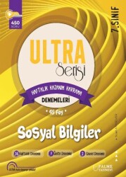 7. Sınıf Ultra Serisi Sosyal Bilgiler Denemeleri 45 Föy - 1