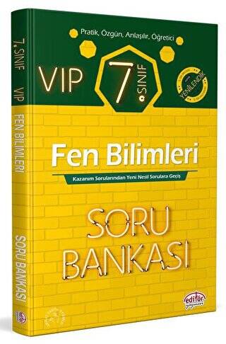 7. Sınıf VIP Fen Bilimleri Soru Bankası - 1