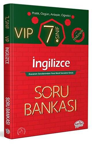 7. Sınıf VIP İngilizce Soru Bankası - 1