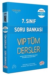 7. Sınıf VIP Tüm Dersler Soru Bankası Mavi Kitap - 1