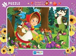 72 Parça Puzzle Kırmızı Başlıklı Kız - 1