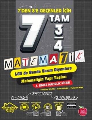 7`den 8`e Geçenler İçin Matematik - 1