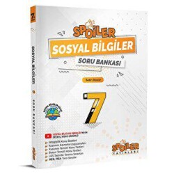 7.Sınıf Spoiler Sosyal Bilgiler Soru Bankası - 1