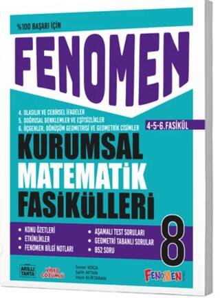 8 Kurumsal Matematik Fasikülleri 4-5-6 - 1