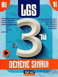 8. Sınıf 1. Dönem LGS 3 lü Deneme - 1