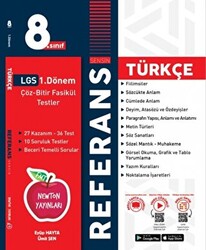 8. Sınıf 1. Dönem Tekrarı Referans Türkçe Fasikül Soru Bankası - 1