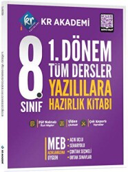 8. Sınıf 1. Dönem Tüm Dersler Yazılılara Hazırlık Kitabı - 1