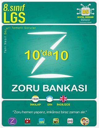 8. Sınıf 10`da 10 Zoru Bankası - 1