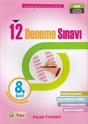 8. Sınıf 12 Deneme Sınavı - 1