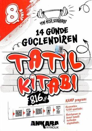 8. Sınıf 14 Günde Güçlendiren Tatil Kitabı - 1