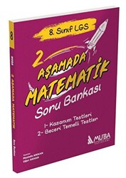 8. Sınıf 2 Aşamada Matematik Soru Bankası Muba Yayınları - 1