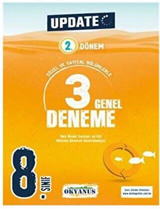 8. Sınıf 2. Dönem Update 3 Genel Deneme - 1