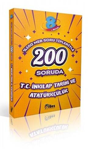 8. Sınıf 200 Soruda T. C. İnkılap Tarihi ve Atatürkçülük - 1