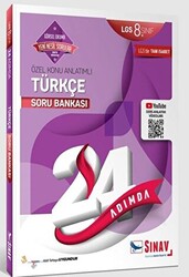 8. Sınıf 24 Adımda Türkçe Soru Bankası - 1