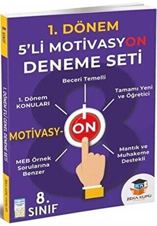 8. Sınıf 5`li Motivasyon Deneme Seti - 1