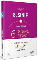 8. Sınıf 6 Deneme Sınavı Tamamı Çözümlü - 1