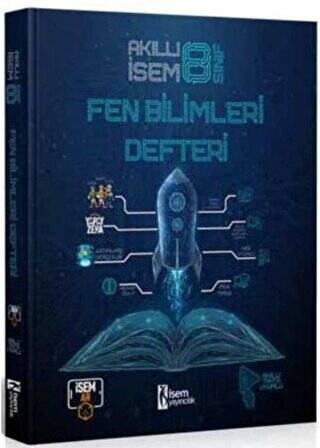 8. Sınıf Akıllı İsem Fen Bilimleri Defteri - 1