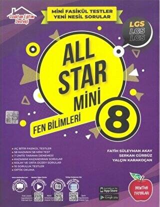 8. Sınıf All Star Mini Fen Bilimleri - 1