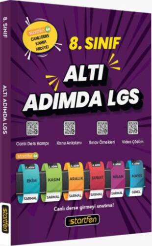 8. Sınıf Altı Adımda LGS Deneme - 1