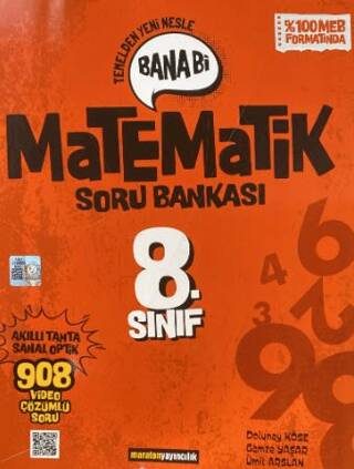 8. Sınıf Bana Bi Matematik Soru Bankası - 1