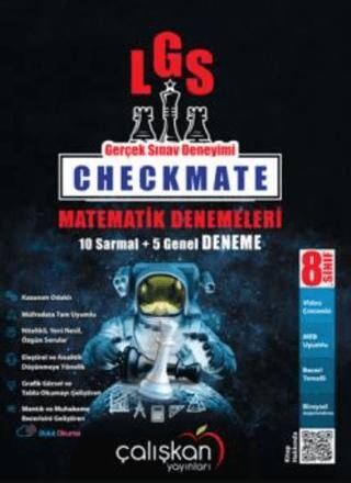 8. Sınıf Checkmate Matematik Branş Denemeleri 10 Sarmal+5 Genel - 1