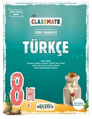 8. Sınıf Classmate Türkçe Soru Bankası - 1