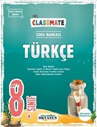 8. Sınıf Classmate Türkçe Soru Bankası - 1