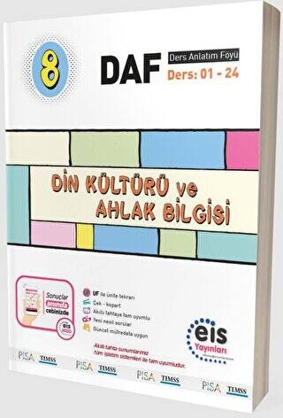 8. Sınıf - DAF - Din Kültürü ve Ahlak Bilgisi - 1