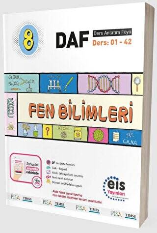 8. Sınıf - DAF - Fen Bilimleri - 1