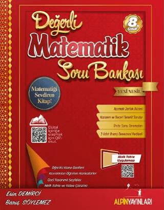 8. Sınıf Değerli Matematik Soru Bankası - 1