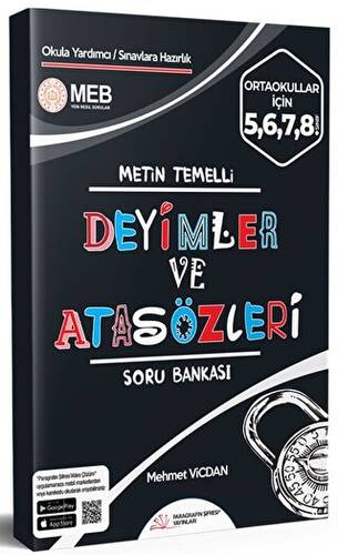 8. Sınıf Deyimler ve Atasözleri Soru Bankası - 1