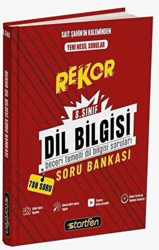 8. Sınıf Dil Bilgisi Rekor Soru Bankası - 1