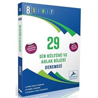 8. Sınıf Din Kültürü ve Ahlak Bilgisi 29`lu Branş Deneme - 1