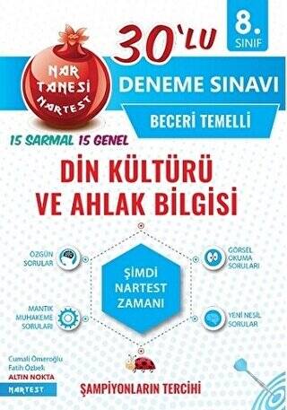 8. Sınıf Din Kültürü ve Ahlak Bilgisi 30`lu Deneme Sınavı - 1