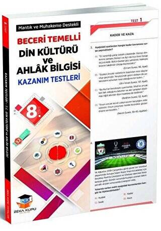 8. Sınıf Din Kültürü ve Ahlak Bilgisi Beceri Temelli Kazanım Testleri - 1