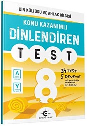 8. Sınıf Din Kültürü ve Ahlak Bilgisi Dinlendiren Test - 1