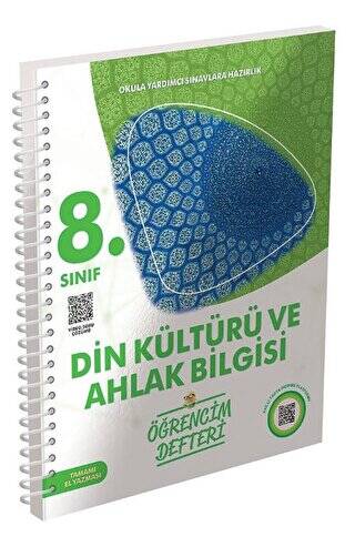 8. Sınıf Din Kültürü ve Ahlak Bilgisi Öğrencim Defteri - 1