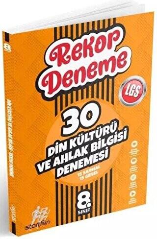 8. Sınıf Din Kültürü ve Ahlak Bilgisi Rekor Deneme - 1