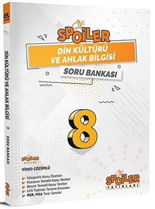 8. Sınıf Din Kültürü ve Ahlak Bilgisi Soru Bankası - 1