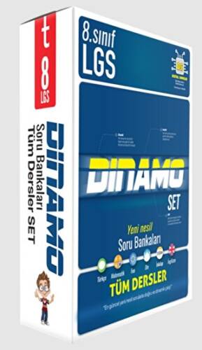 8. Sınıf Dinamo Tüm Dersler Soru Bankası Set - 1