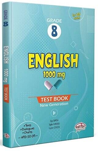 8. Sınıf English 1000 MG Test Book - 1