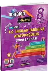 8. Sınıf Etkinlikli T.C. İnkılap ve Atatürkçülük Soru Bankası Maraton Yayınları - 1