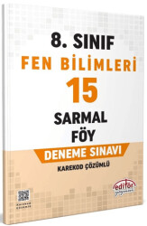 8. Sınıf Fen Bilimleri 15 Sarmal Föy Deneme Sınavı - 1